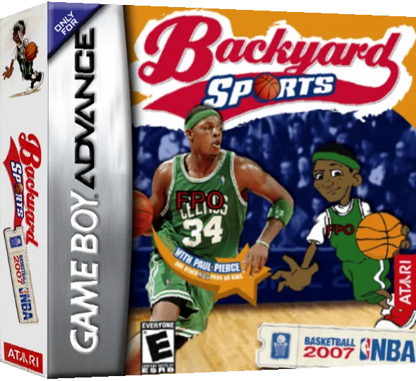 Backyard Sports - Basketball 2007 — box-3D (US)