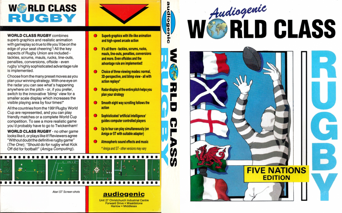 World Class Rugby : Five Nations Edition — box-texture (EU)