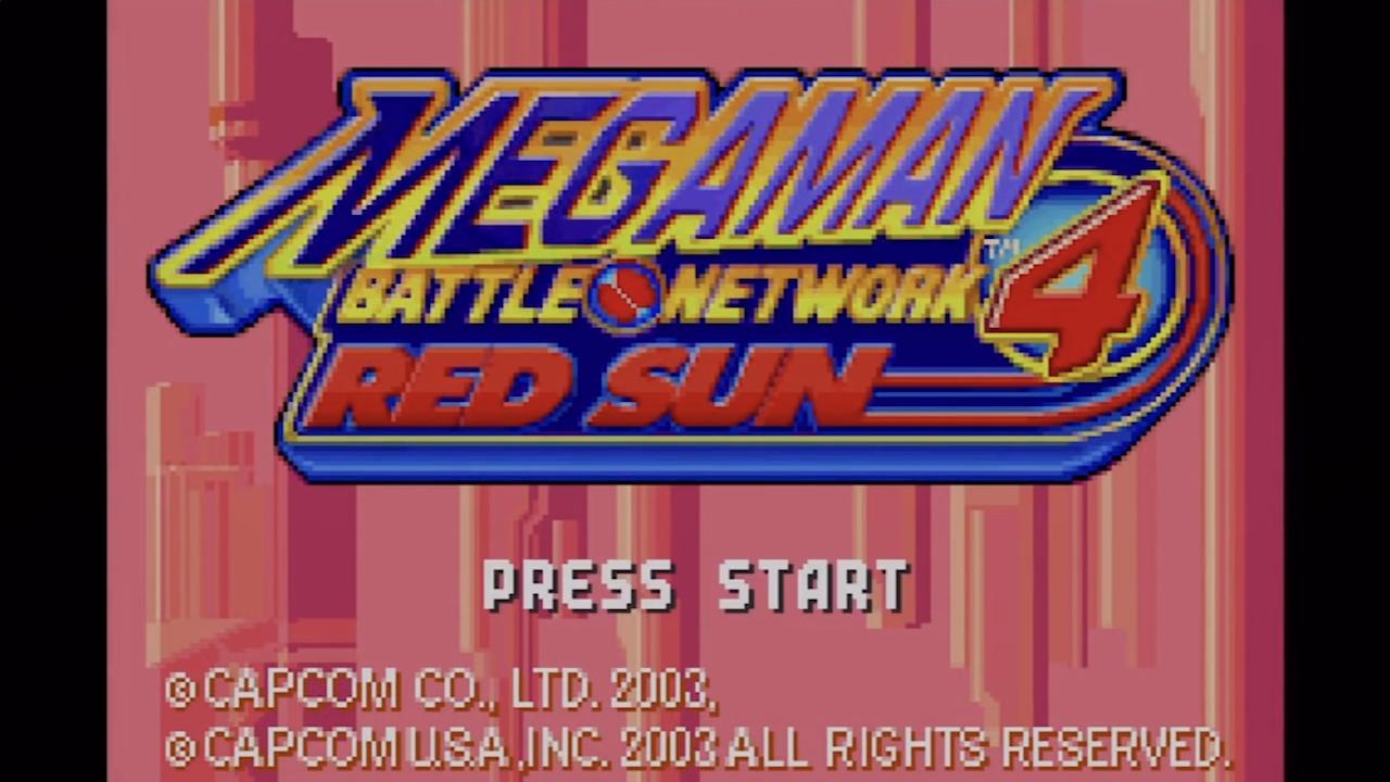 Megaman Battle Network 4 - Red Sun — sstitle (WOR)
