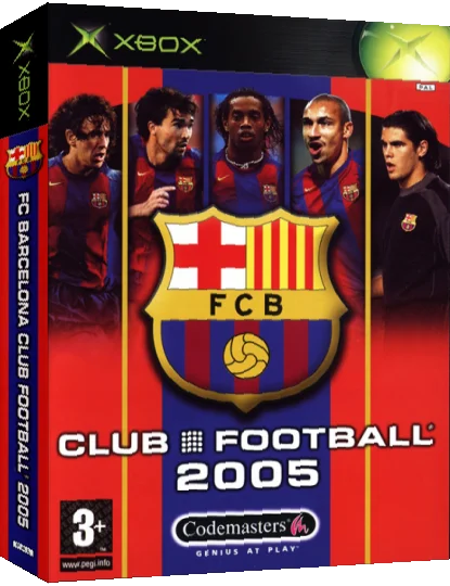 Club Football 2005 - FC Barcelona — box-3D (SP)