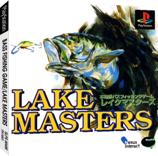 Honkakuha Bass Fishing Game - Lake Masters — box-3D (JP)