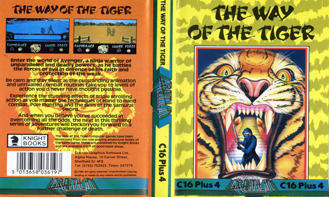 Way Of The Tiger, The — box-texture (EU)