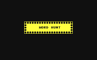 Word Hunt — sstitle (WOR)