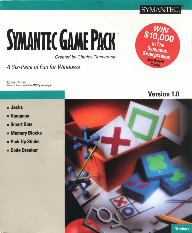 Symantec Game Pack box art