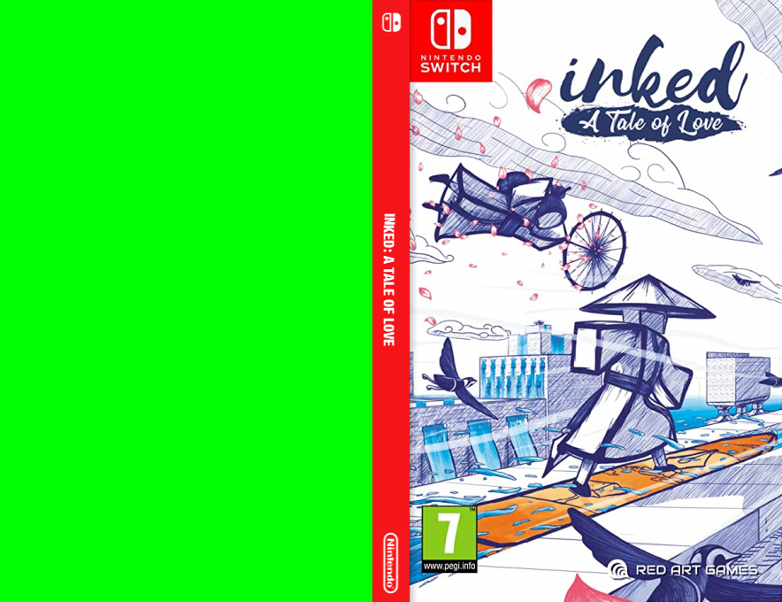Inked - A Tale of Love — box-texture (EU)