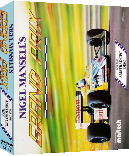 Nigel Mansell's Grand Prix — box-3D (EU)