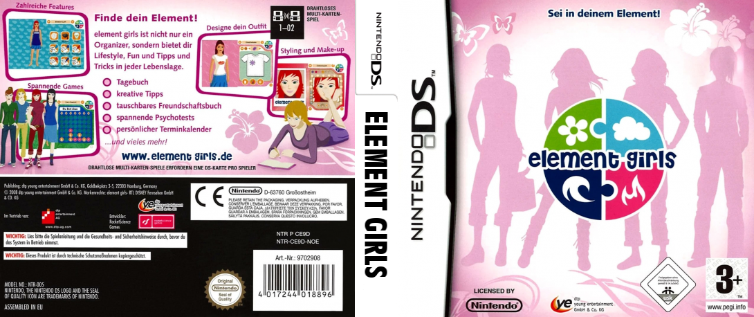 Element Girls - Style Your Life! — box-texture (DE)