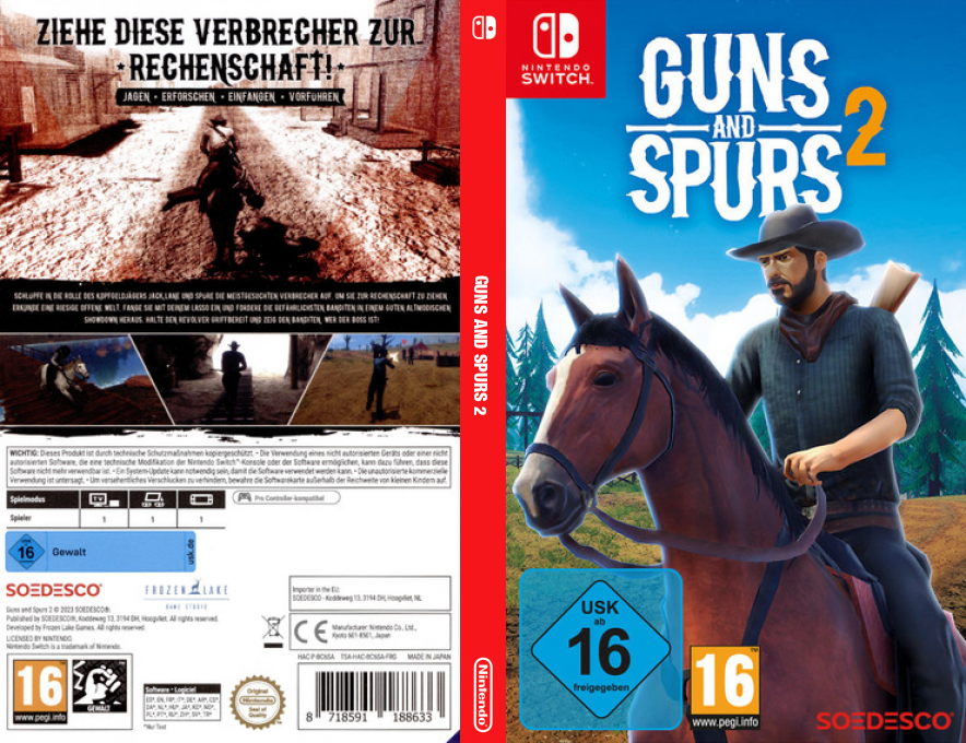 Guns and Spurs 2 — box-texture (DE)