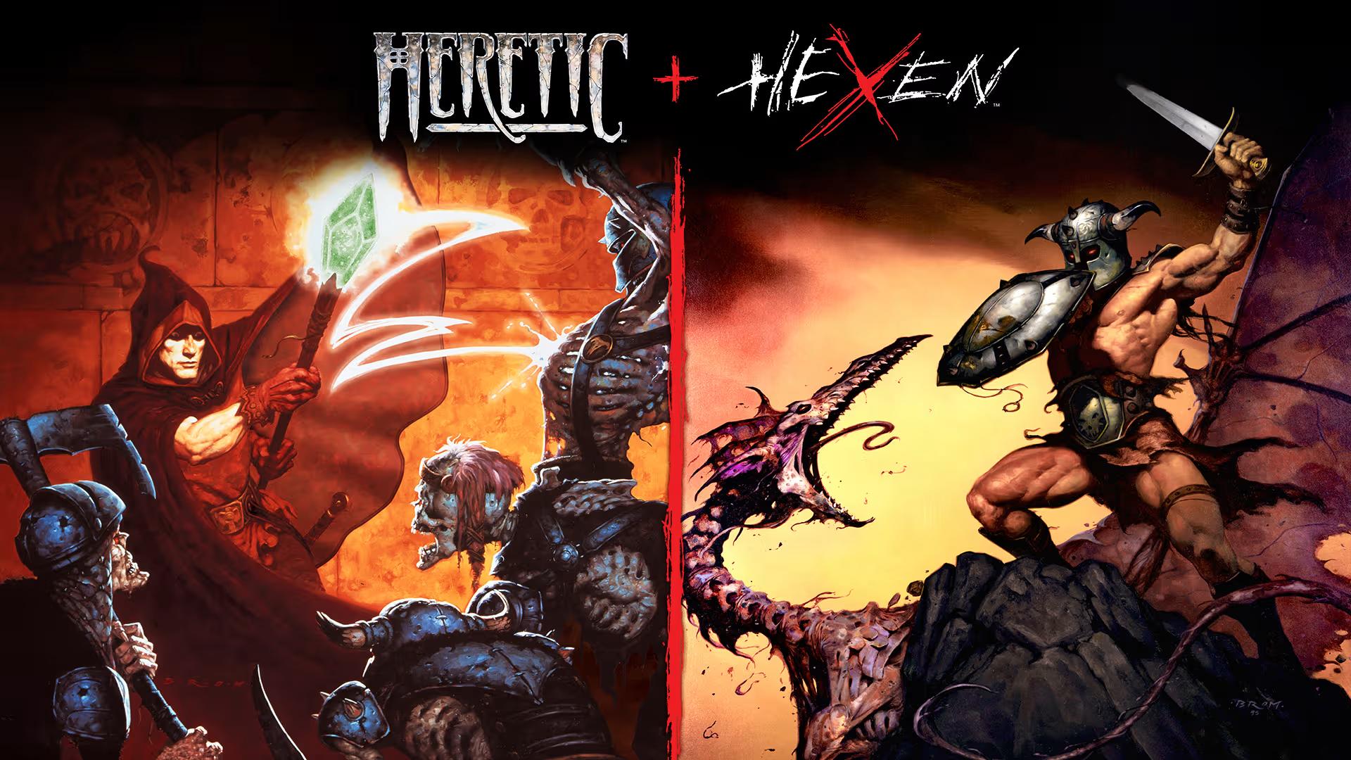 Heretic + Hexen — sstitle (WOR)