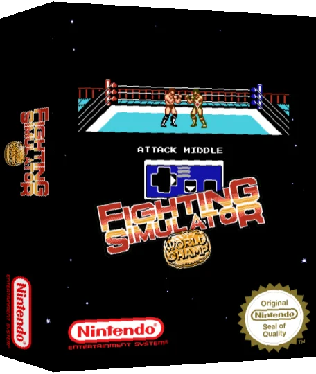 Fighting Simulator - World Champ — box-3D (SS)