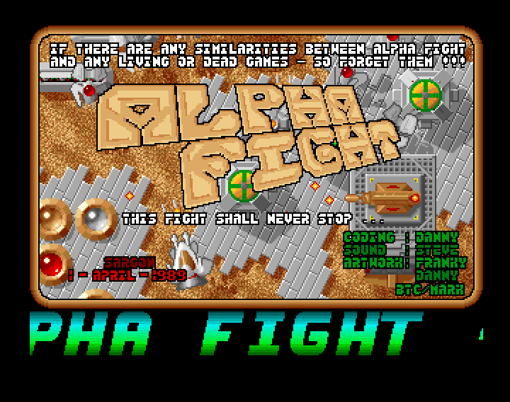 Alpha Fight — sstitle (WOR)