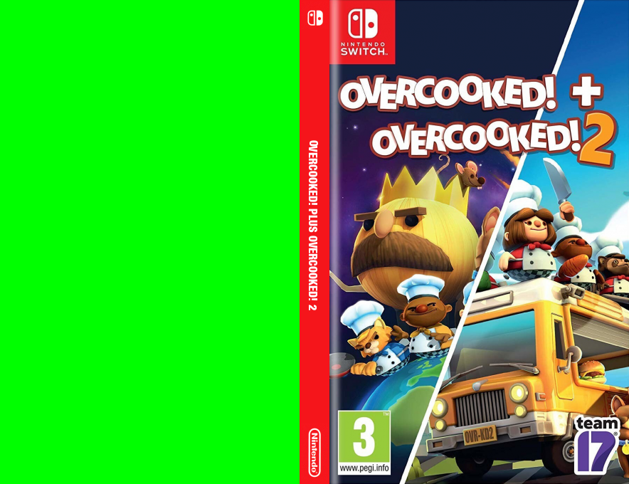 Overcooked! plus Overcooked! 2 — box-texture (EU)