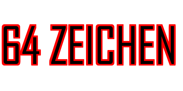 64 Zeichen — wheel-hd (SS)