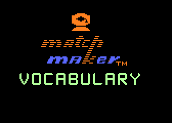 Matchmaker Vocabulary — sstitle (WOR)