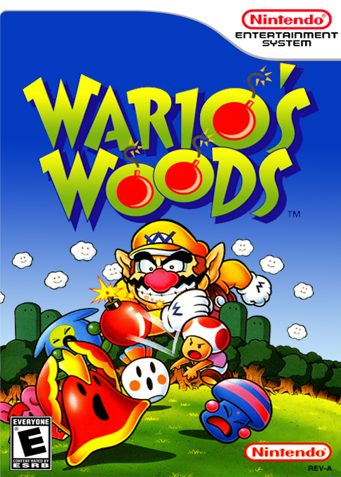 Wario's Woods box art