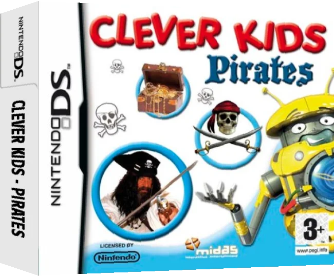 Clever Kids - Pirates — box-3D (EU)