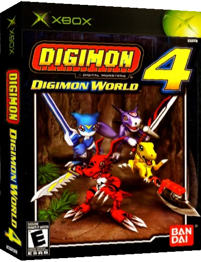 Digimon World X — box-3D (US)