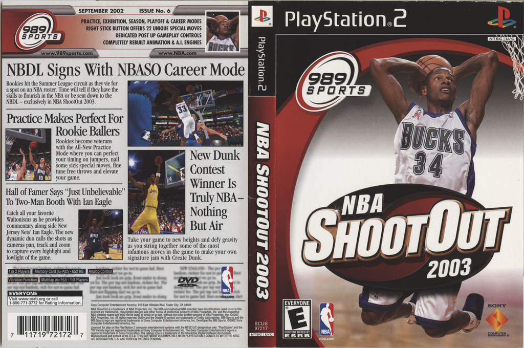 NBA ShootOut 2003 — box-texture (US)