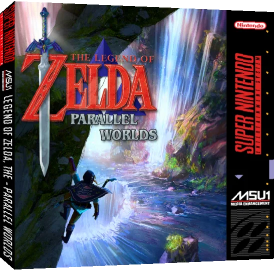The Legend of Zelda : Parallel Worlds — box-3D (US)
