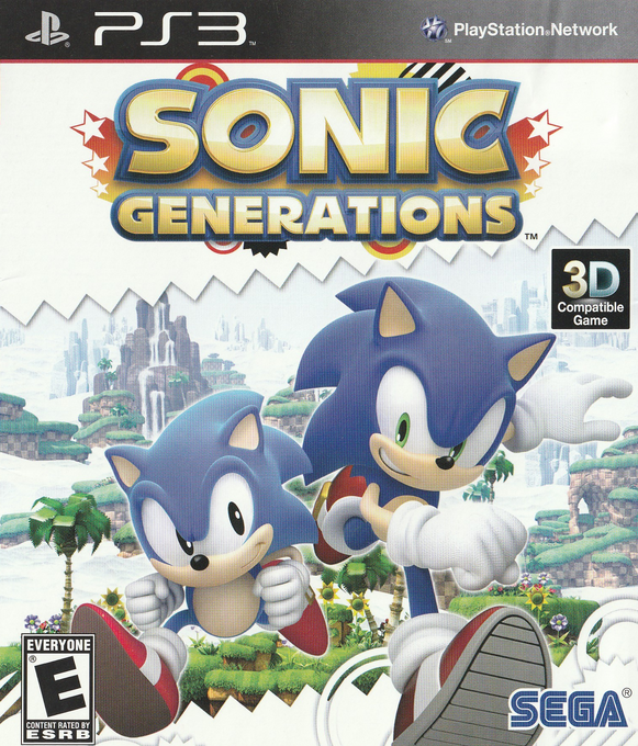Sonic Generations box art