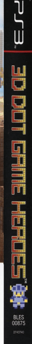 3D Dot Game Heroes — box-2D-side (FR)