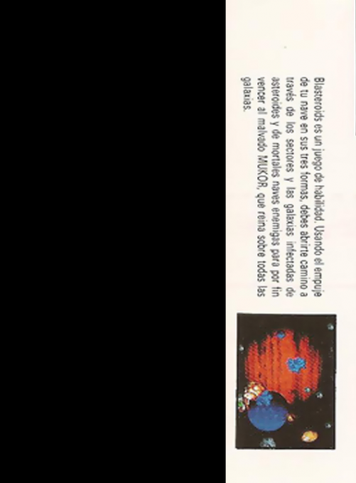 Blasteroids — box-2D-back (SP)