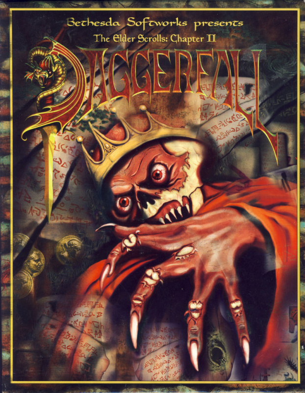 Elder Scrolls - Daggerfall, The — box-2D (EU)