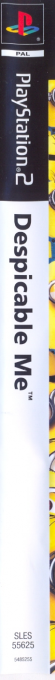 Despicable Me - The Game — box-2D-side (EU)