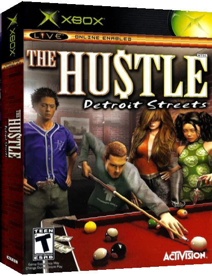 Hustle, The - Detroit Streets — box-3D (US)