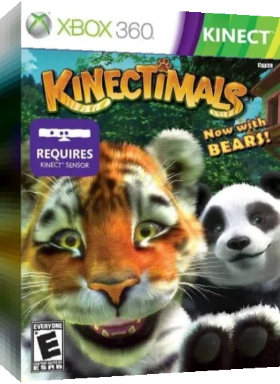 Kinectimals - Now with Bears! — box-3D (WOR)