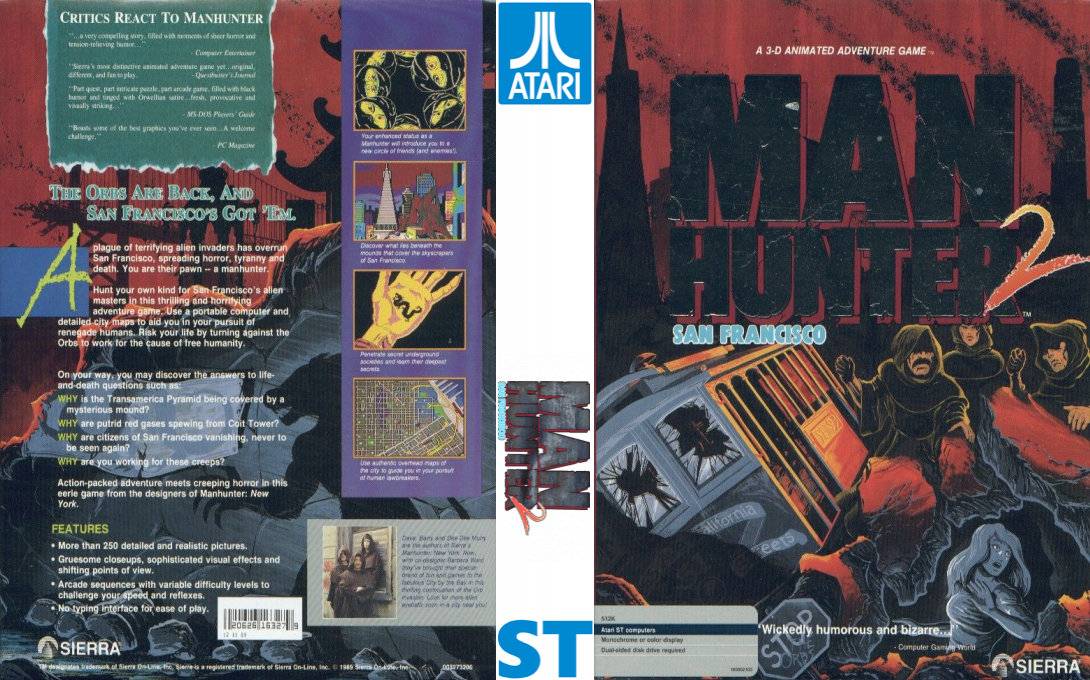 Manhunter 2 - San Francisco — box-texture (US)