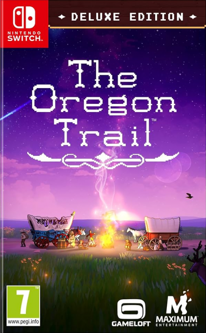 Oregon Trail, The — box-2D (EU)