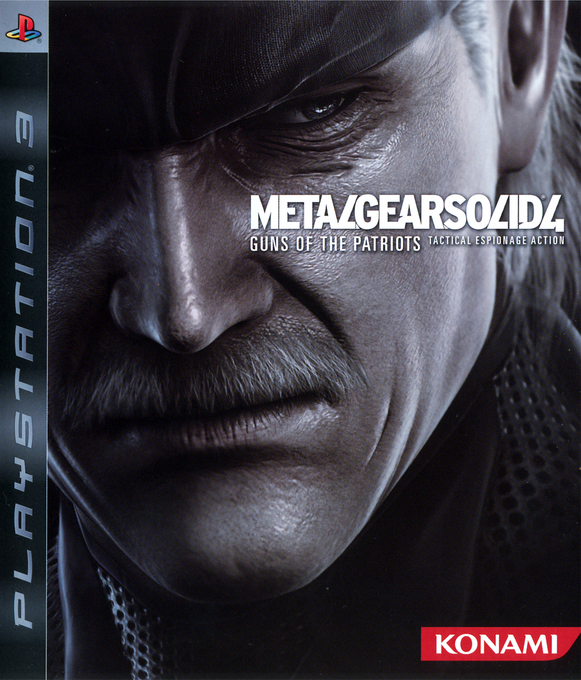 Metal Gear Solid 4 - Guns of the Patriots — box-2D (ASI)