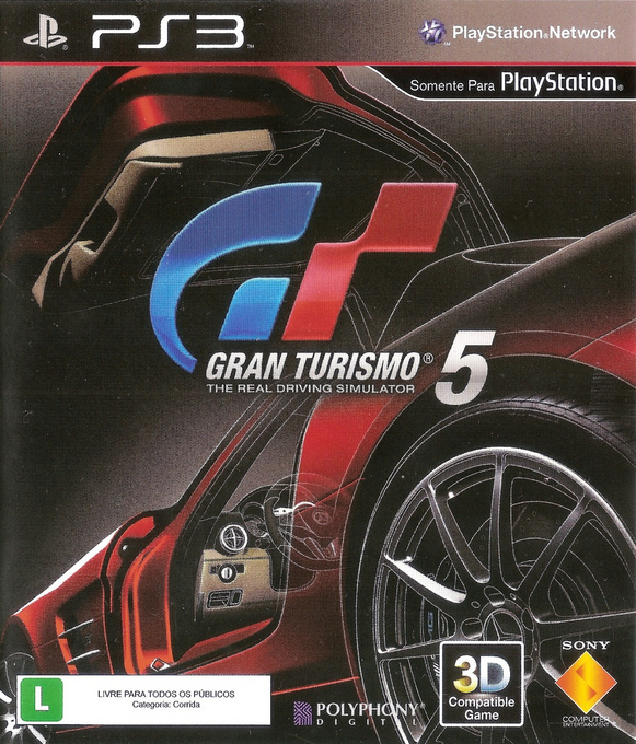 Gran Turismo 5 — box-2D (BR)