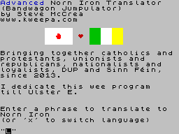 Advanced Norn Iron Translator — sstitle (WOR)
