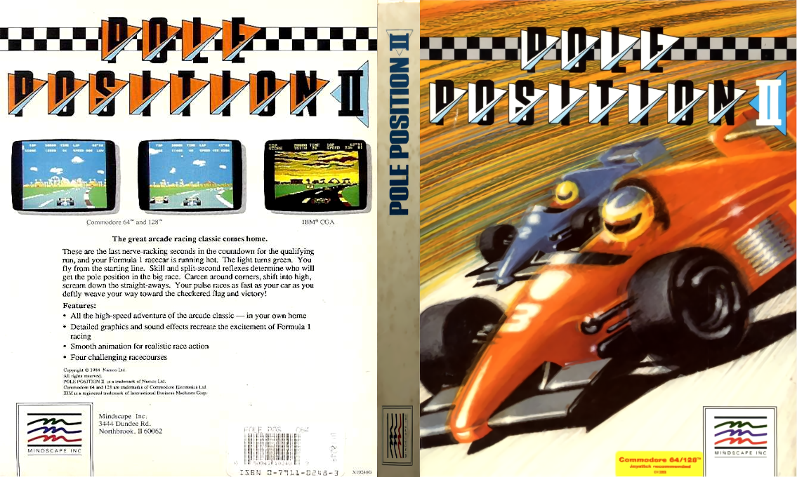 Pole Position 2 — box-texture (US)