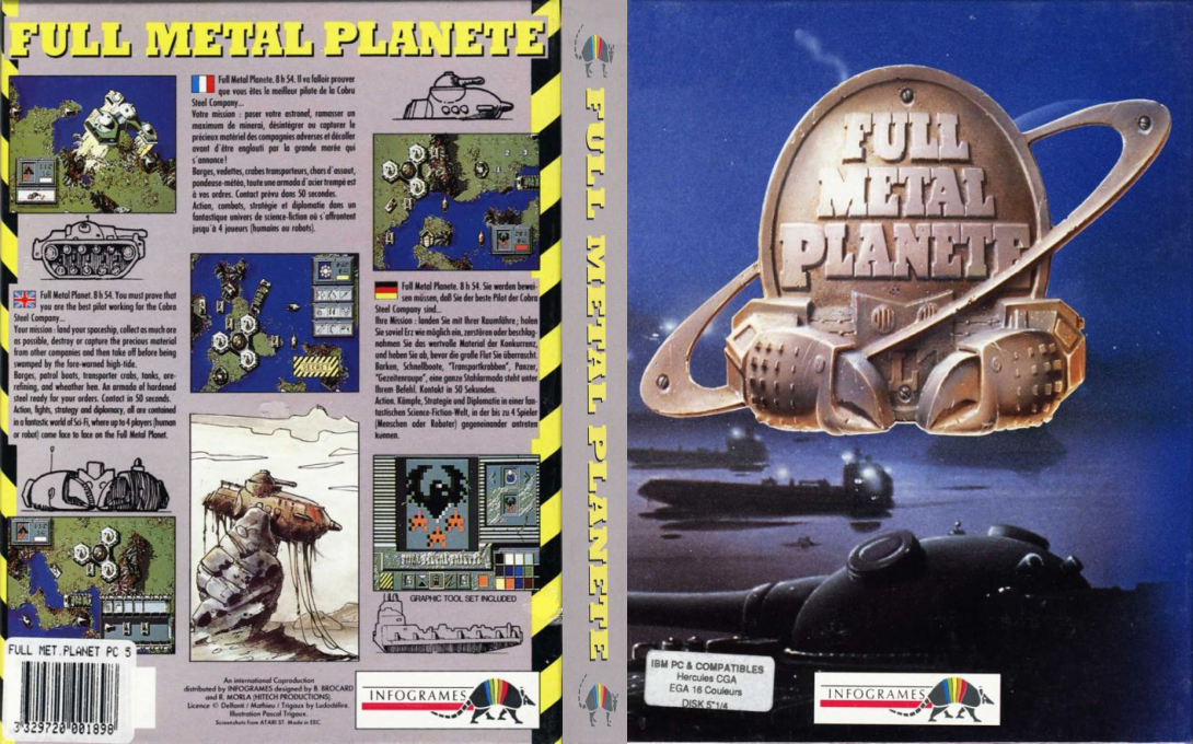 Full Metal Planete — box-texture (EU)