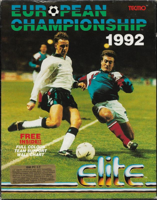 European Championship 1992 box art