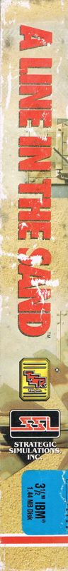 Line In The Sand, A — box-2D-side (US)