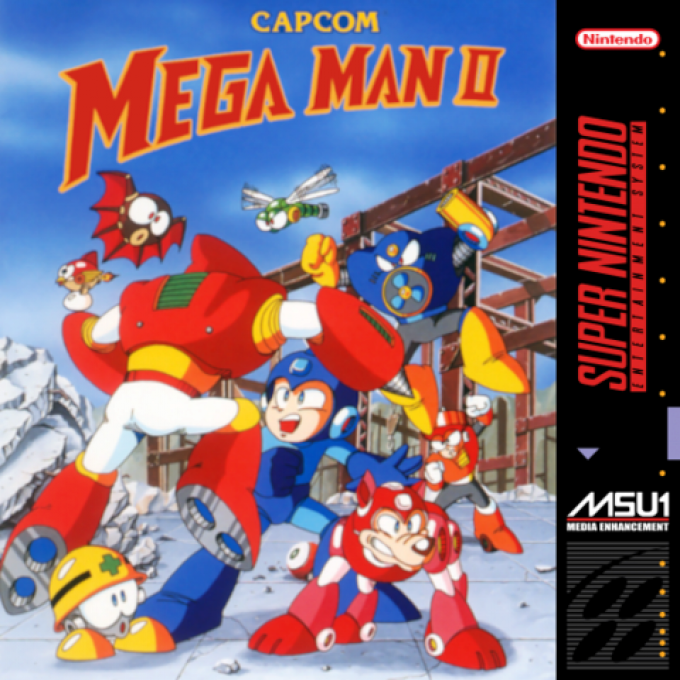 Mega Man 2 box art