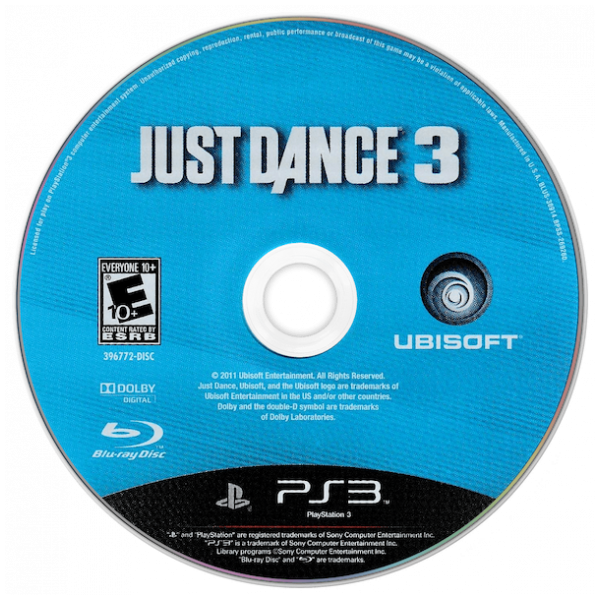 Just Dance 3 — support-2D (US)
