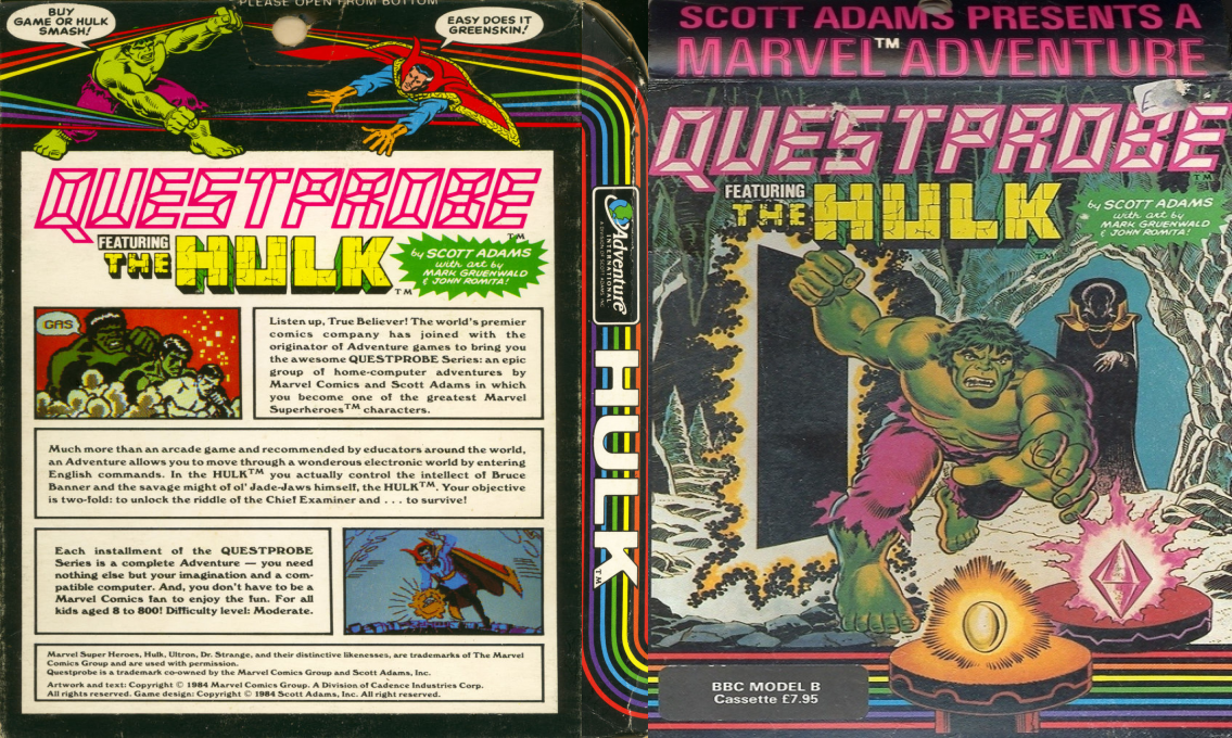 Questprobe Featuring The Hulk — box-texture (EU)