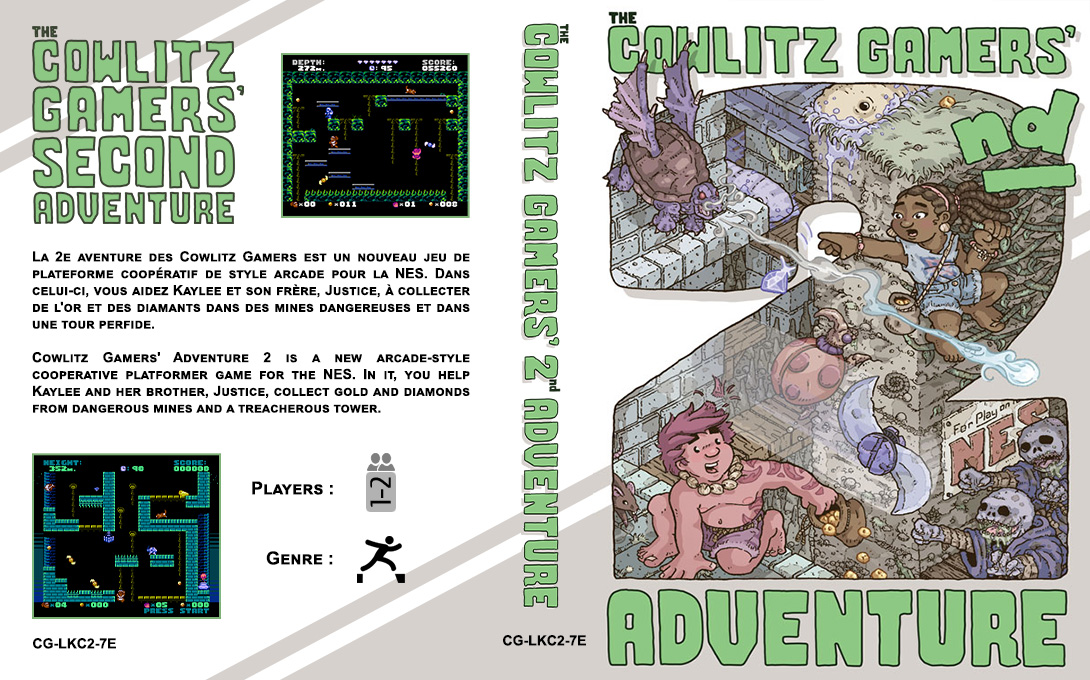 Cowlitz Gamers' 2nd Adventure, The — box-texture (WOR)