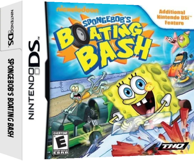 SpongeBob's Boating Bash — box-3D (US)