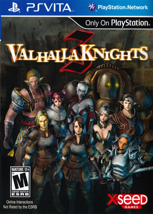 Valhalla Knights 3 box art