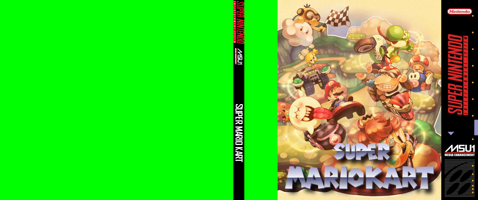 Super Mario Kart — box-texture (US)