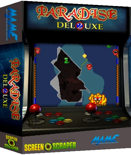 Paradise 2 Deluxe — box-3D (SS)