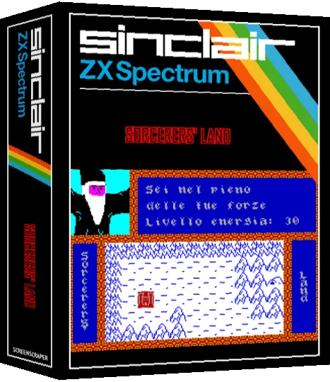 Sorcerers' Land — box-3D (SS)