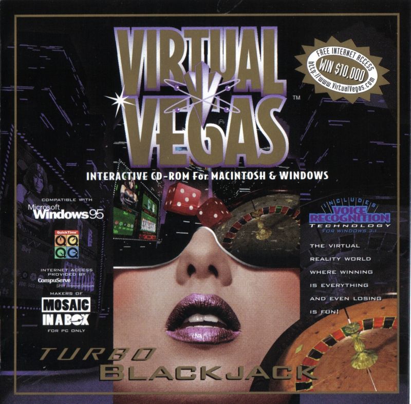 Virtual Vegas: Turbo Blackjack box art