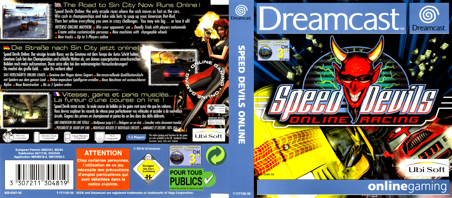 Speed Devils Online Racing — box-texture (EU)